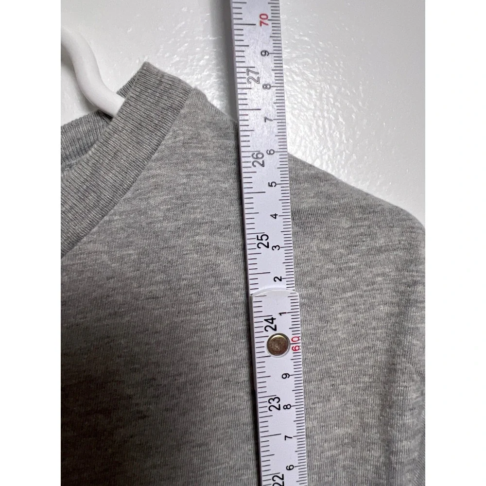 Polo Ralph Lauren Boys XL 18-20 Gray Varsity Logo Graphic T-Shirt SS School Prep